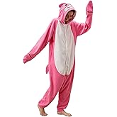 Dodheah Shark Onesie Adult Halloween Costume Animal Cosplay Pajamas Men and Women's Cartoon Jumpsuit Homewear