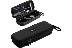 caseling Stethoscope Case For 3M Littmann Classic III, Lightweight II S.E, Cardiology IV Diagnostic, MDF Acoustica - Hard Case for Medical Tools with Pocket for Nurse Accessories - EVA Nursing Holder