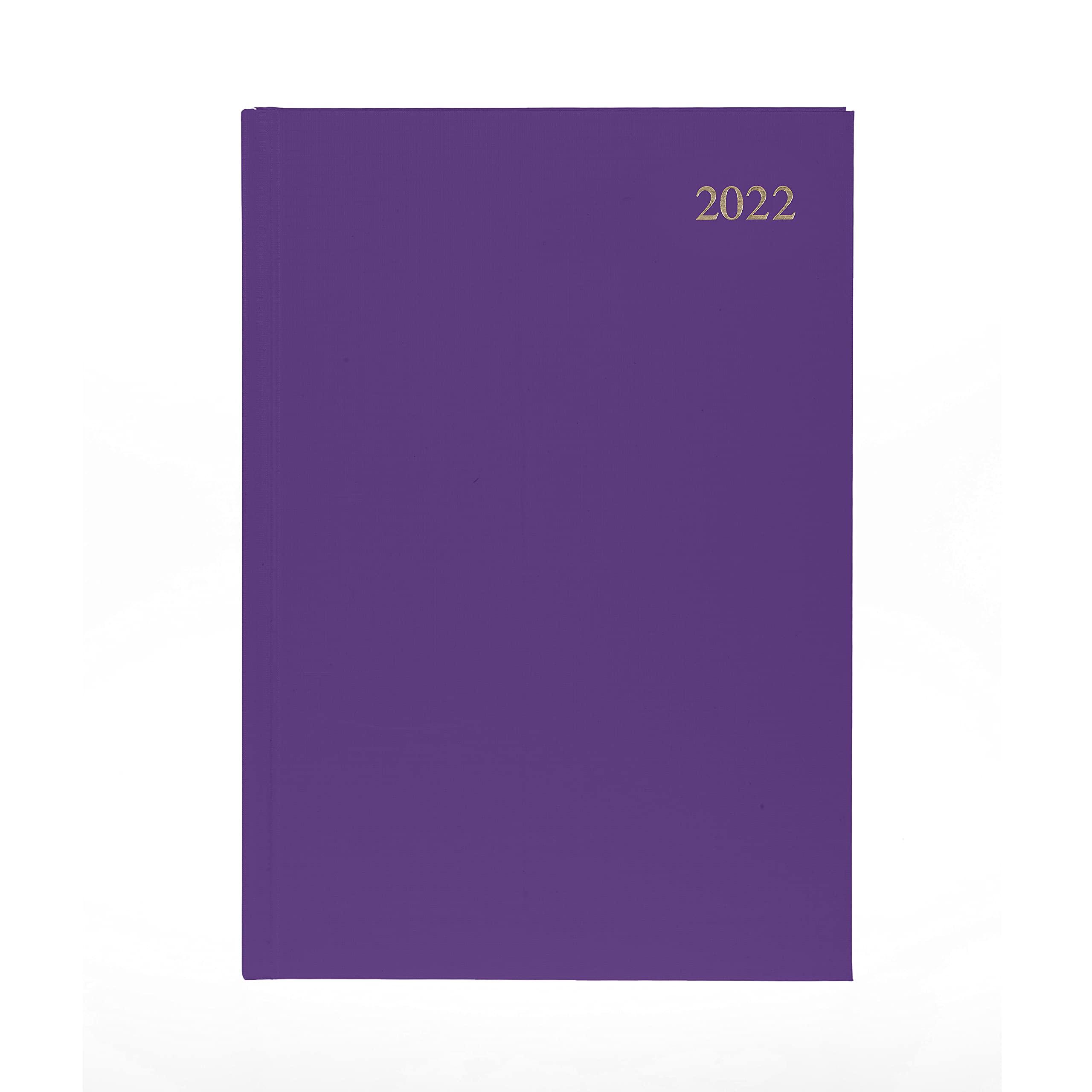 Collins Essential A4 Week to View 2022 Diary - Purple