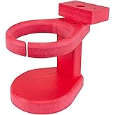 Adirondack Chair Cup Holder Attachment – Adjustable Poly Lumber Drink Holder – Outdoor Accessory for Polywood Furniture, Red