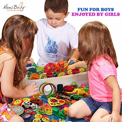 Party Packs Favors for Kids - 125 Pc Toy Assortment for Boys and Girls â€“ Bulk Small Toys for Birthday Goody Bags, Games Prizes, Pinata Fillers, Toy Chests