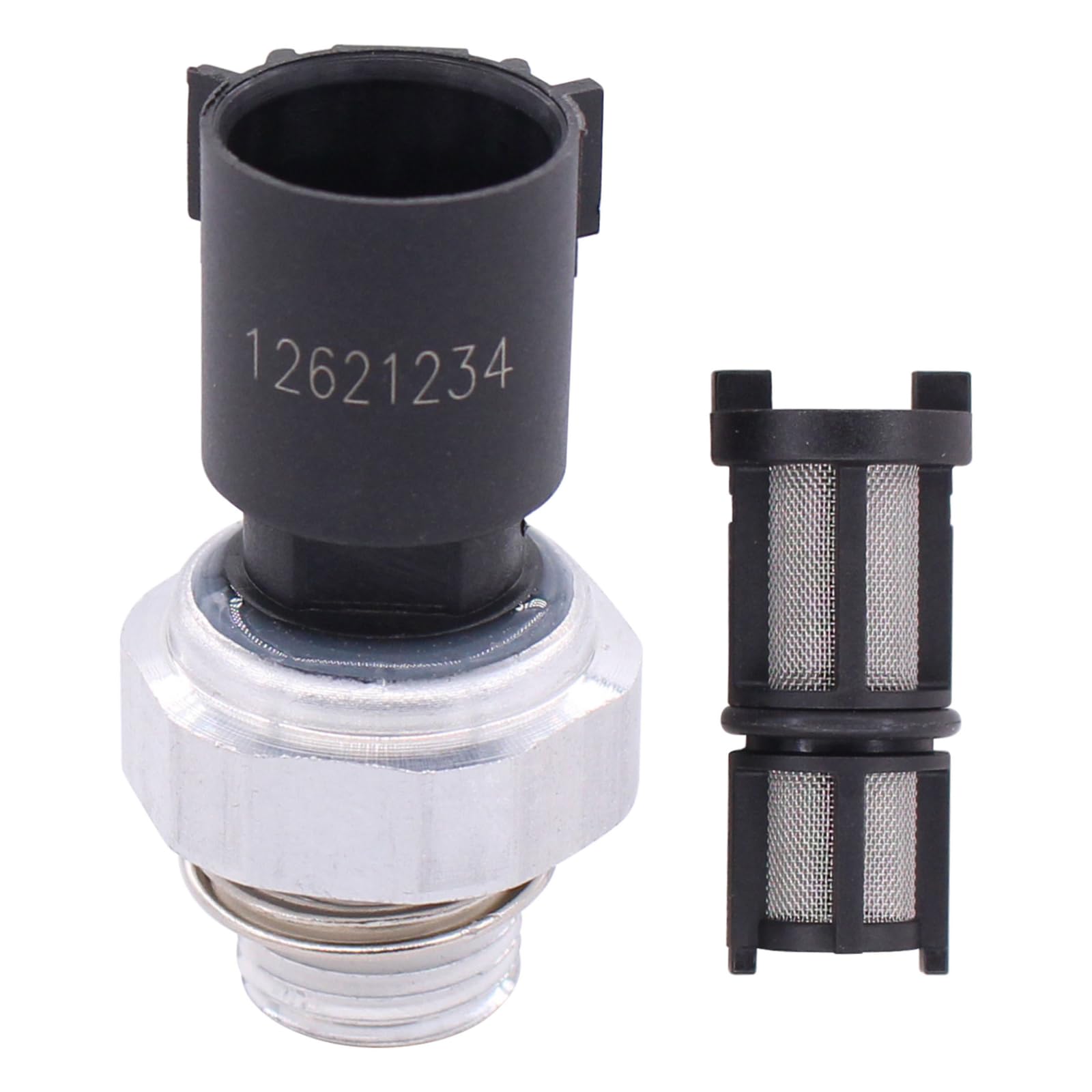 Photo 1 of ApplianPar Engine Oil Pressure Sensor Switch with Filter for Suburban Tahoe Express Silverado Savana Sierra 1500 2500 3500 CTS Escalade Avalanche Camaro Trailblazer Impala Canyon Yukon XL H3