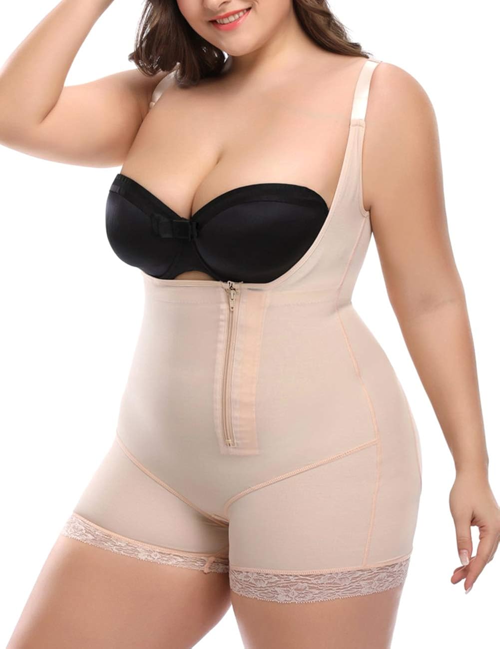 Amazon Com Women Full Body Shaper Butt Lifter Tummy Control