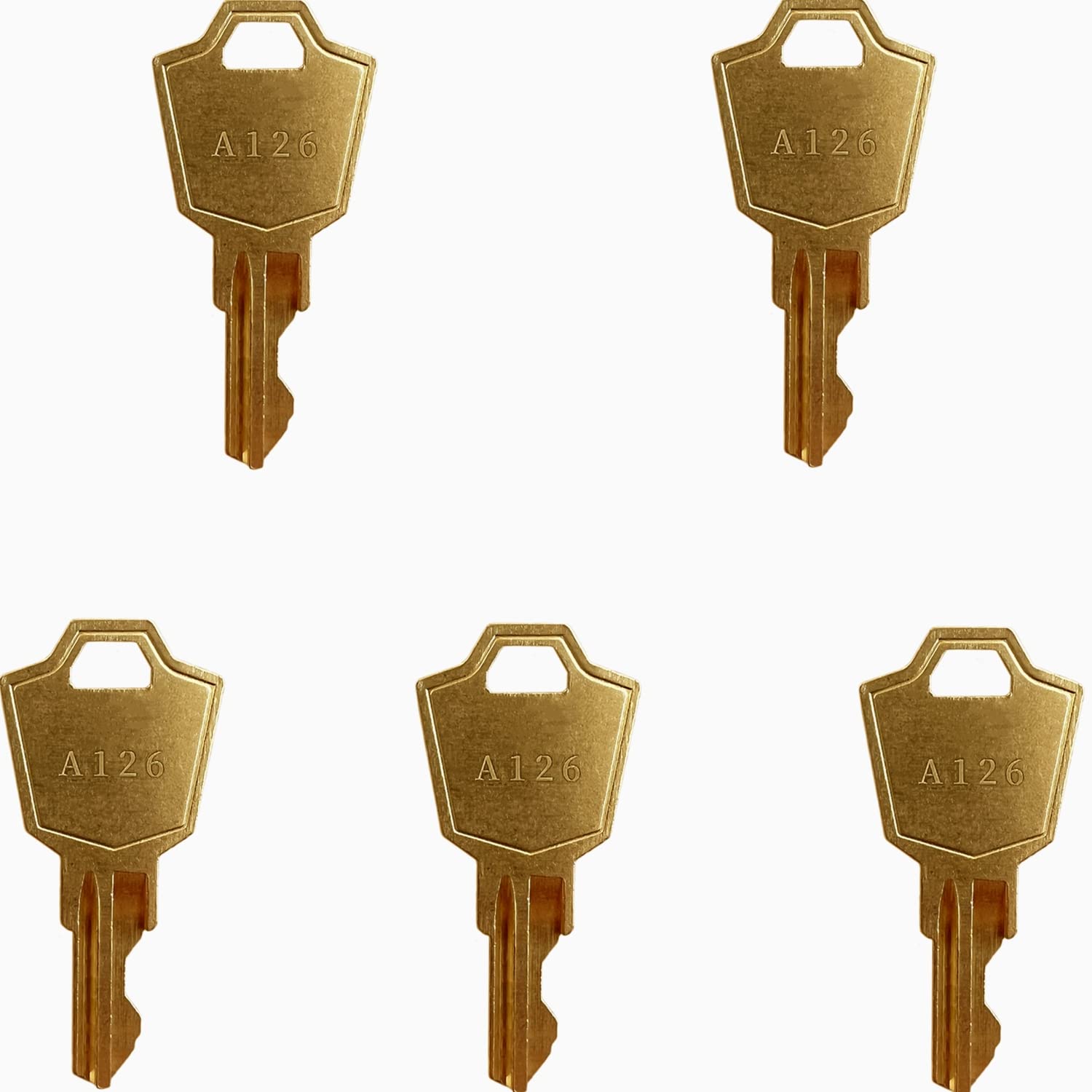 Photo 1 of (5) A126 A-126 Faraday Fire Alarm Remote Panel and Scooter Keys -Also for Linear Keypads - AK-11, MDKP, AKR-1 ,Pride Mobility Scooter , GoGo, Elite, Victory, Revo, Zero Turn, Legend ( Pack of 5 )