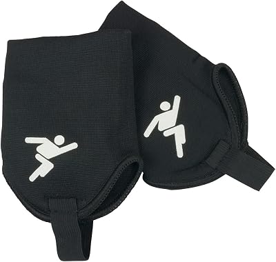 Precision Unisex Ankle Protectors Black Junior
