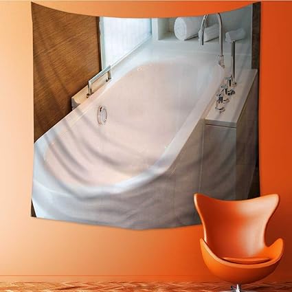 Amazon Com Muyindo Psychedelic Tapestry Bathroom Interior