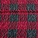 Woolrich Reversible Quilt Set - Cottage Styling Reversed to Solid Color, All Season Lightweight Coverlet, Cozy Bedding Layer, Matching Shams, Oversized Full/Queen, Buffalo Check Red