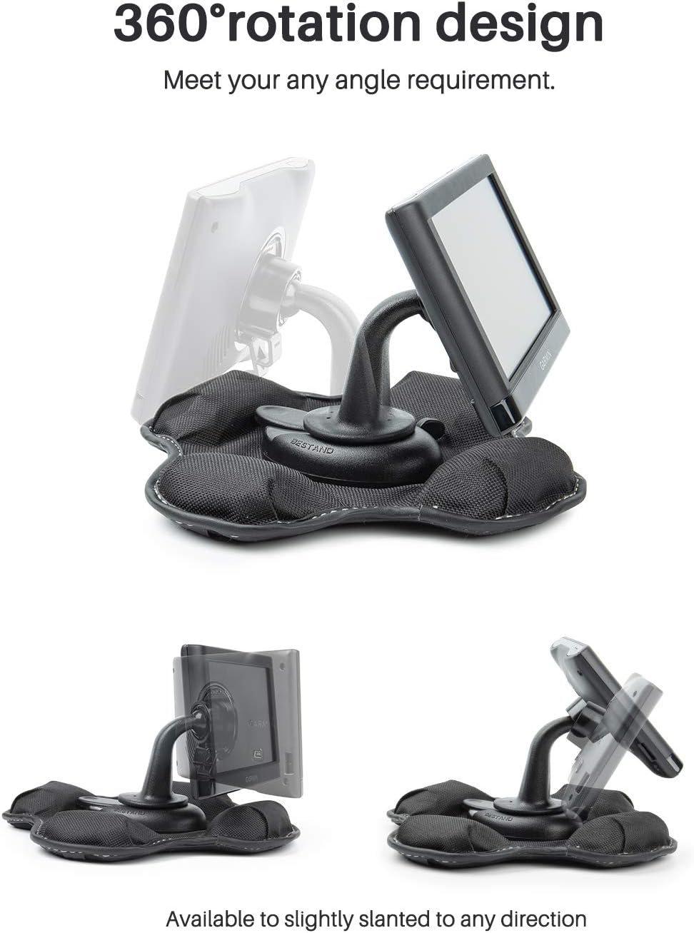 Bestand GPS Dashboard Mount, Portable Friction Mount for Garmin 700/600/300/200 Series and for New Nuvi Series: GPS & Navigation