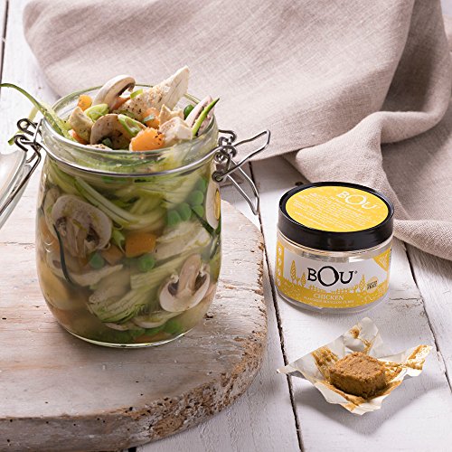 BOU Chicken Flavored Bouillon Cubes, Pack of Six (6) 2.53 Ounce
