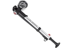 Shock Pump for Mountain, Road Bikes and Motorcycle - 300 Psi High Pressure for Front Fork and Rear Suspension Air Shocks Pump