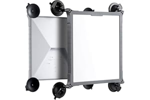 DAQA Starlink Mini Suction Cup Mount | TPU+PC Case, Travel & Camping Mount for Cars, Trucks, RVs