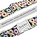 Beirui Personalized Dog Collar with Name Plate – Fashion Patterns Custom Dog Collar with Quick Release Buckle – Fits Medium Large Dogs,S,M,L (M:Width 3/4″,Neck 12-19.5″, Bohemia Daisy)thumb 3