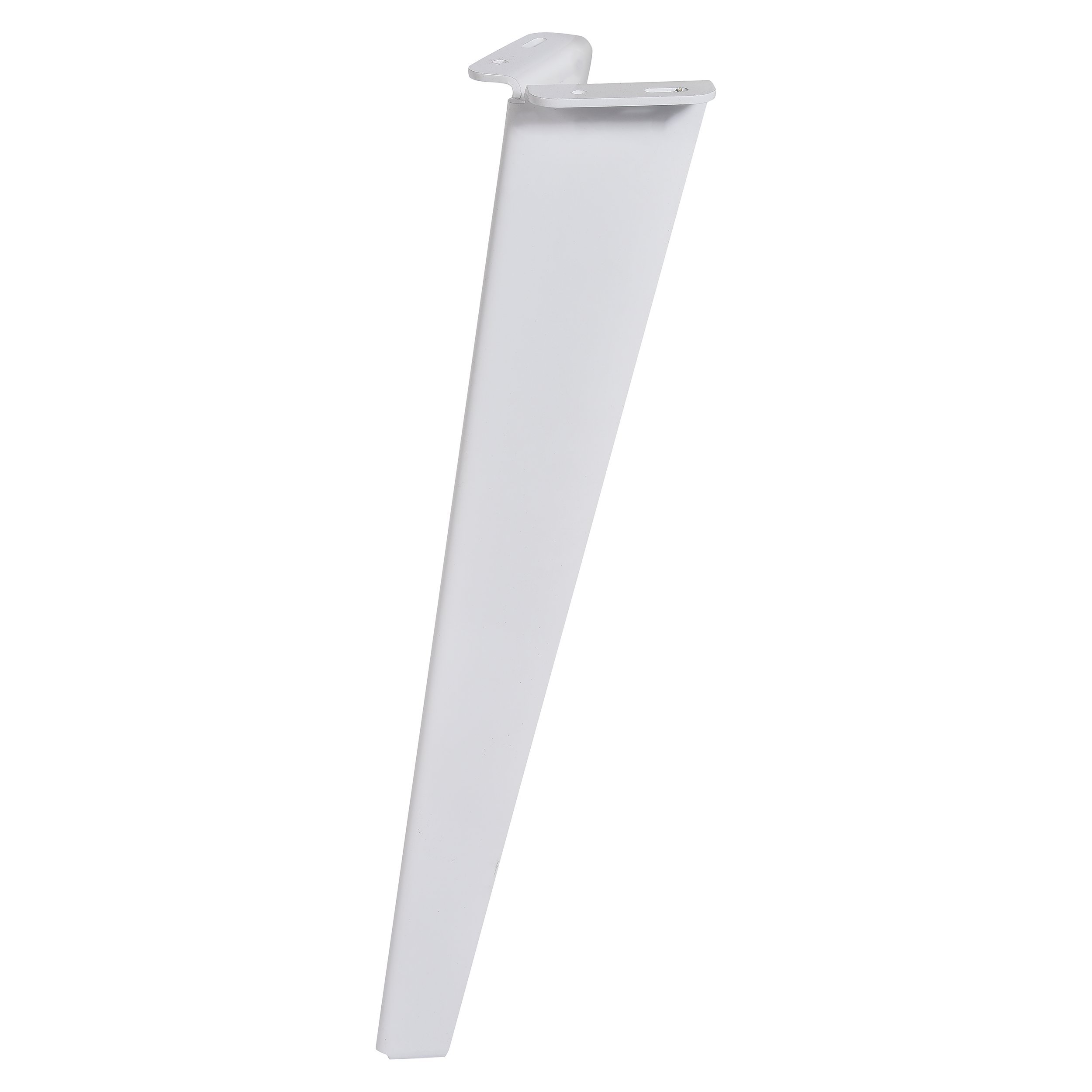 Duraline Furniture Leg Folded Steel White 40 cm 4pp