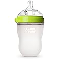 Comotomo Natural Feel Baby Bottle, Green, 8 Ounces