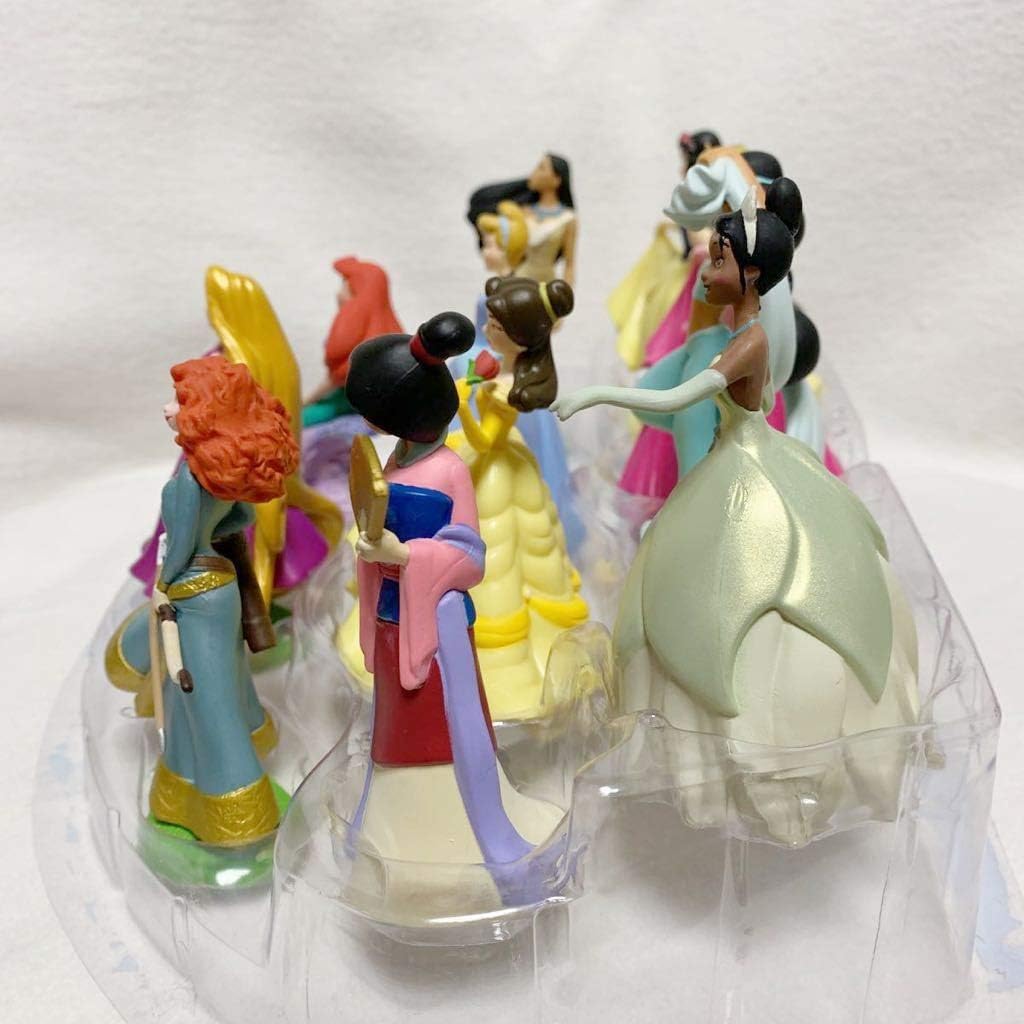 Amazon 未使用ディズニー プリンセス フィギュア 11体セットラプンツェルの高さ約９cm フィギュア ドール 通販