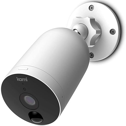 Outdoor Security Camera Wireless, Kami by Yi Rechargeable Battery