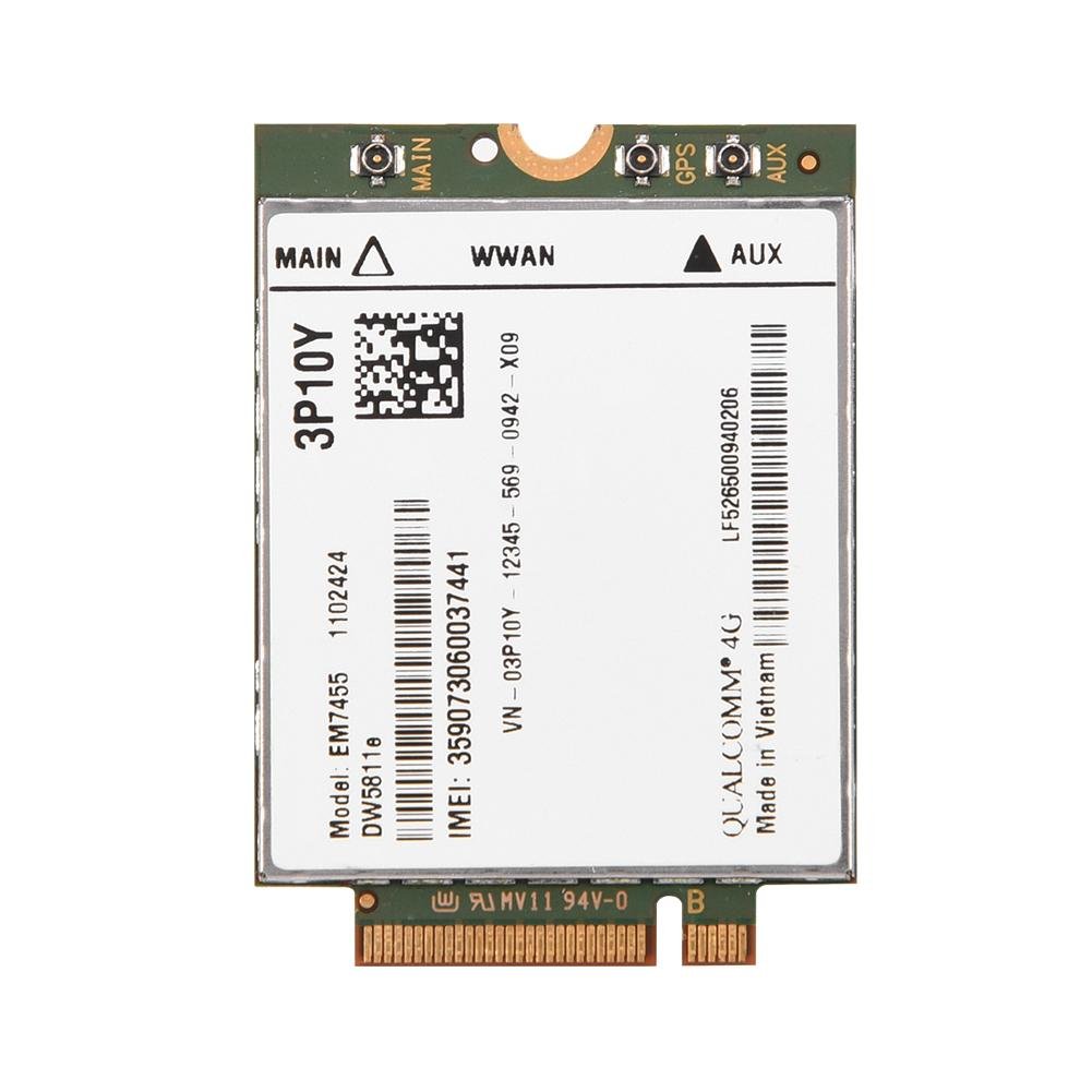 Oumij Wireless Card Module NGFF EM7455 for Dell DW5811e Qualcomm 4G LTE