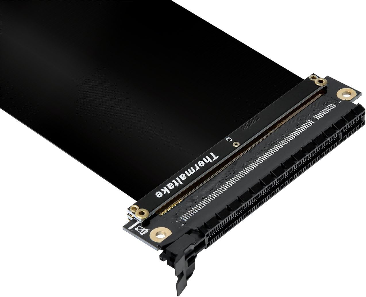 Thermaltake TT Gaming PCI-E x16 3.0 Black Extender Riser Cable 200mm AC-053-CN1OTN-C1: Computers & Accessories