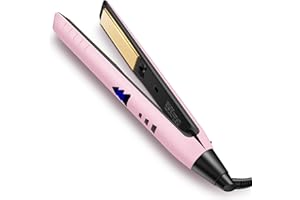 SERNAXI 2 in1 Hair Straightener and Curler Fast Heating Flat Iron, Professional Hair Iron Curling Iron Christmas Gifts & Hot Tools Hair Straightening Iron for Girls/Women, Locks in Moisture & Shine.