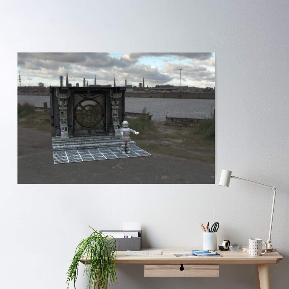 Amazon Com Valungtung Movie Sci Robot Futuristic Fun Paranoia Fi Fantasy Print Modern Typographic Poster Girl Boss Office Decor Motivational Poster Dorm Room Wall Posters Prints