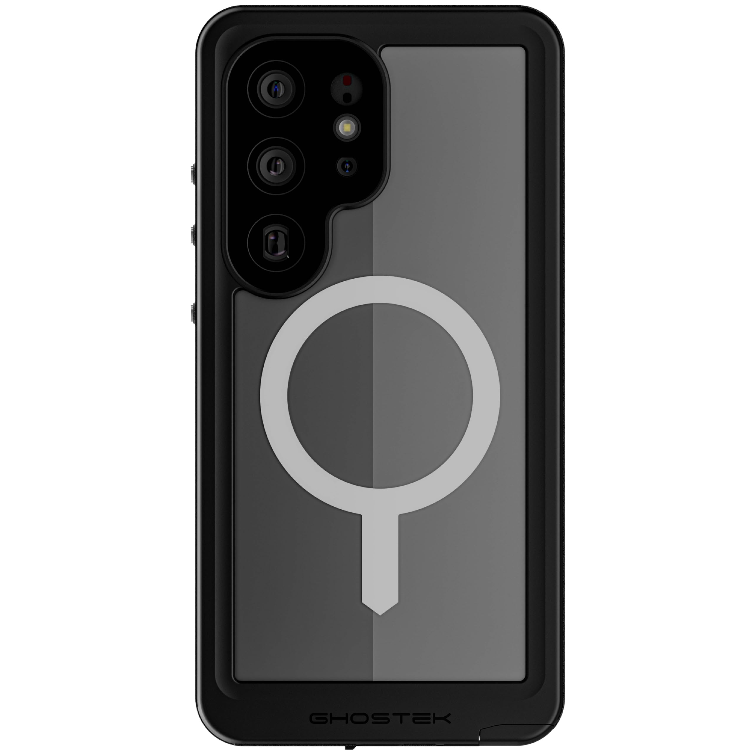 Photo 1 of Ghostek Nautical Slim S25 Ultra Waterproof Case Full Body with Screen Protector and Camera Lens Cover Rugged Heavy Duty Magnetic MagSafe Compatible with Samsung Galaxy S25 Ultra 2025 (6.9") (Clear)
