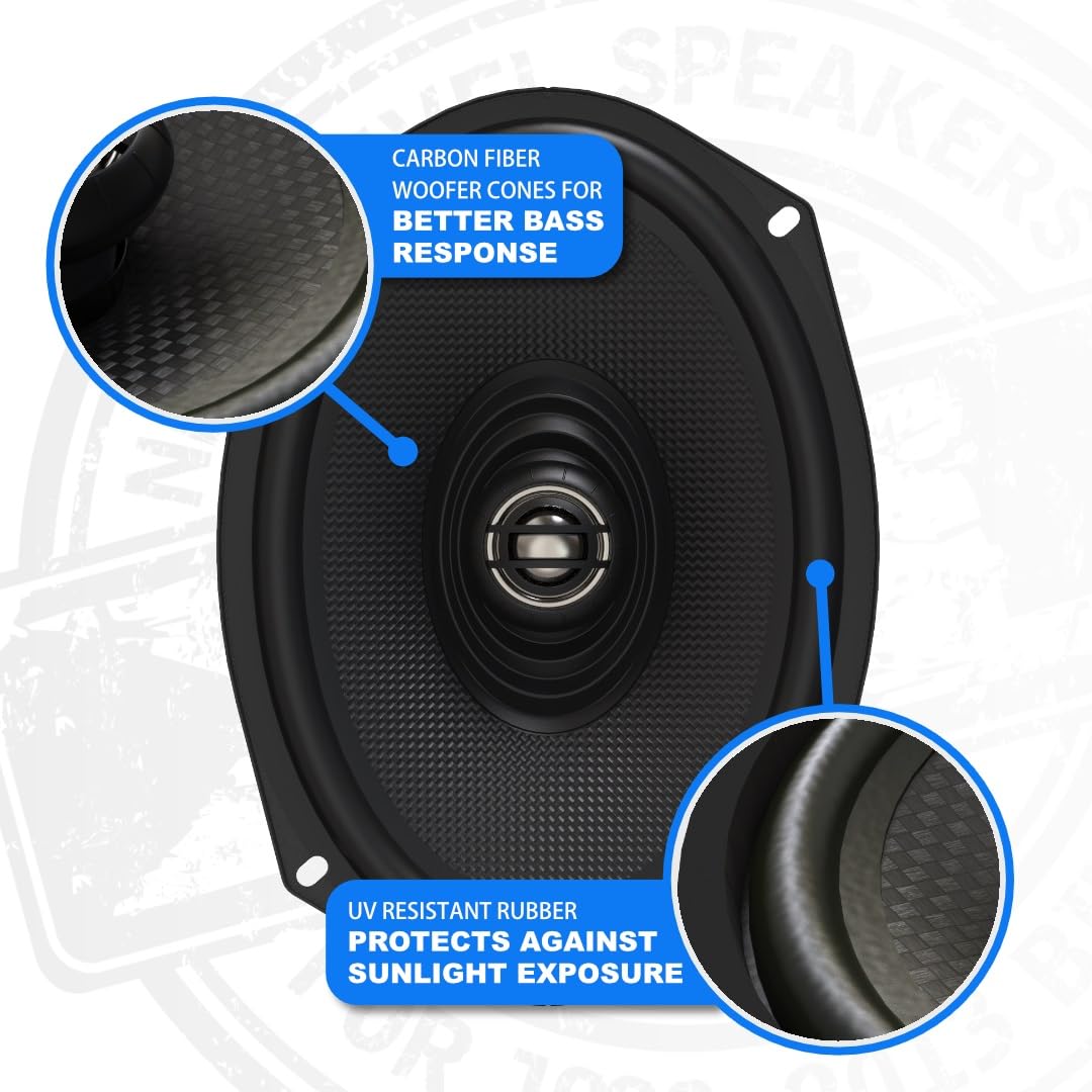 Hogtunes 692-XL High Performance XL Series 400 Watt 6