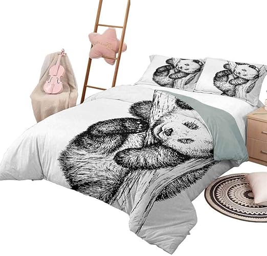 panda bear crib bedding