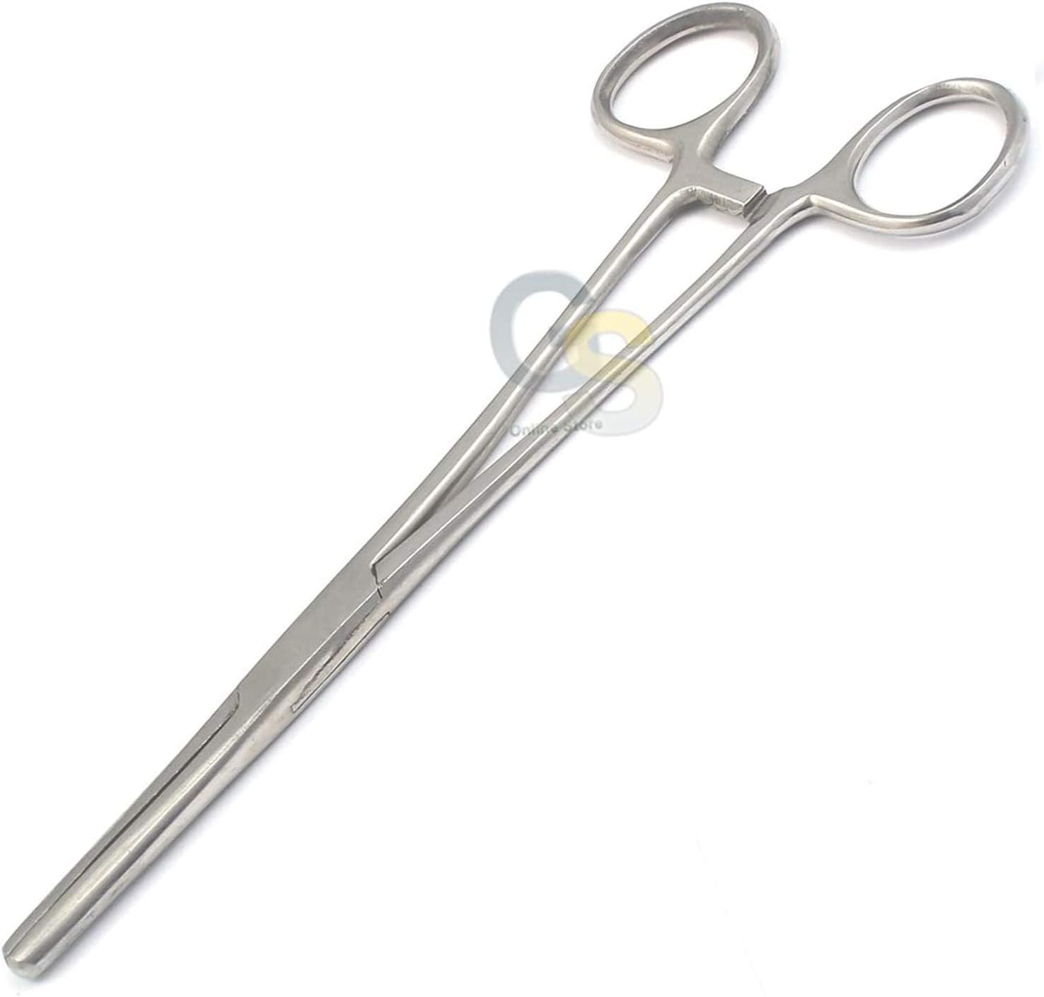 G.S Tube OCCLUDING Forceps Clamps 7" Smooth Jaws Stainless