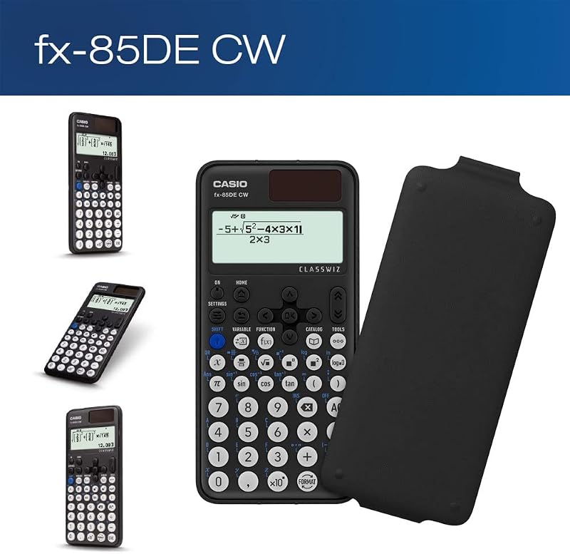 FX-85DE CW ClassWiz Schulrechner, natürliches Display, 310 Funktionen