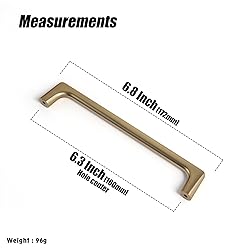 Goo-Ki Champagne Bronze Cabinet Pulls with