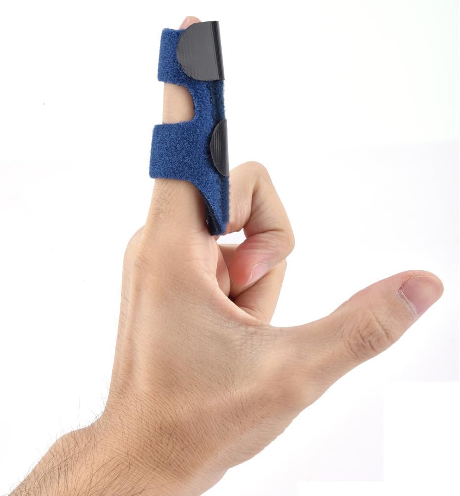 Quhsar Qushar Djustable Trigger Finger Splint Support Brace With Aluminum Bar for Maximum Comfort Universal