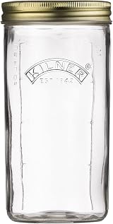 Kilner 1 Litre Wide Mouth Preserve Jar with Vacuum Seal Lid