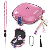 [5in1 Set] QINZAC for Beats Fit Pro Case Clear