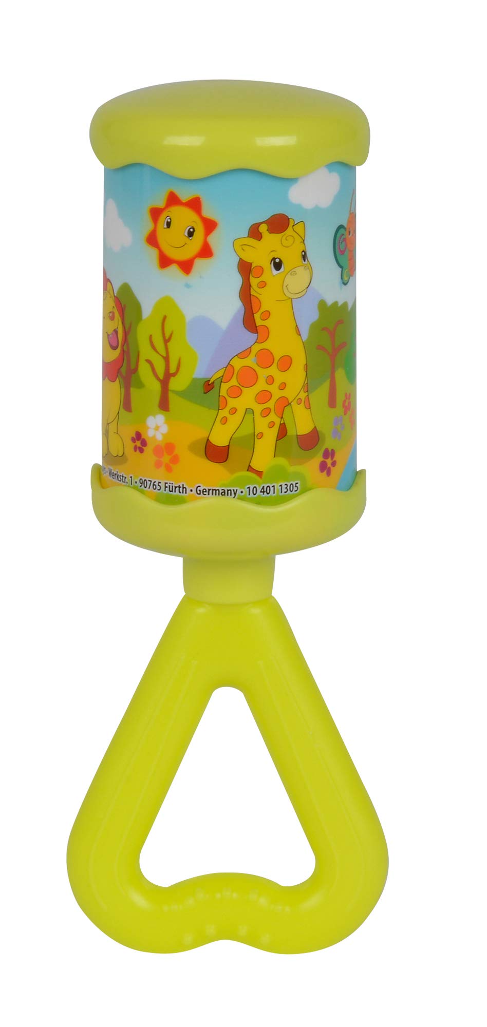 Simba Abc 104011305 Kling Klang Rattle 12 Cm, sort.