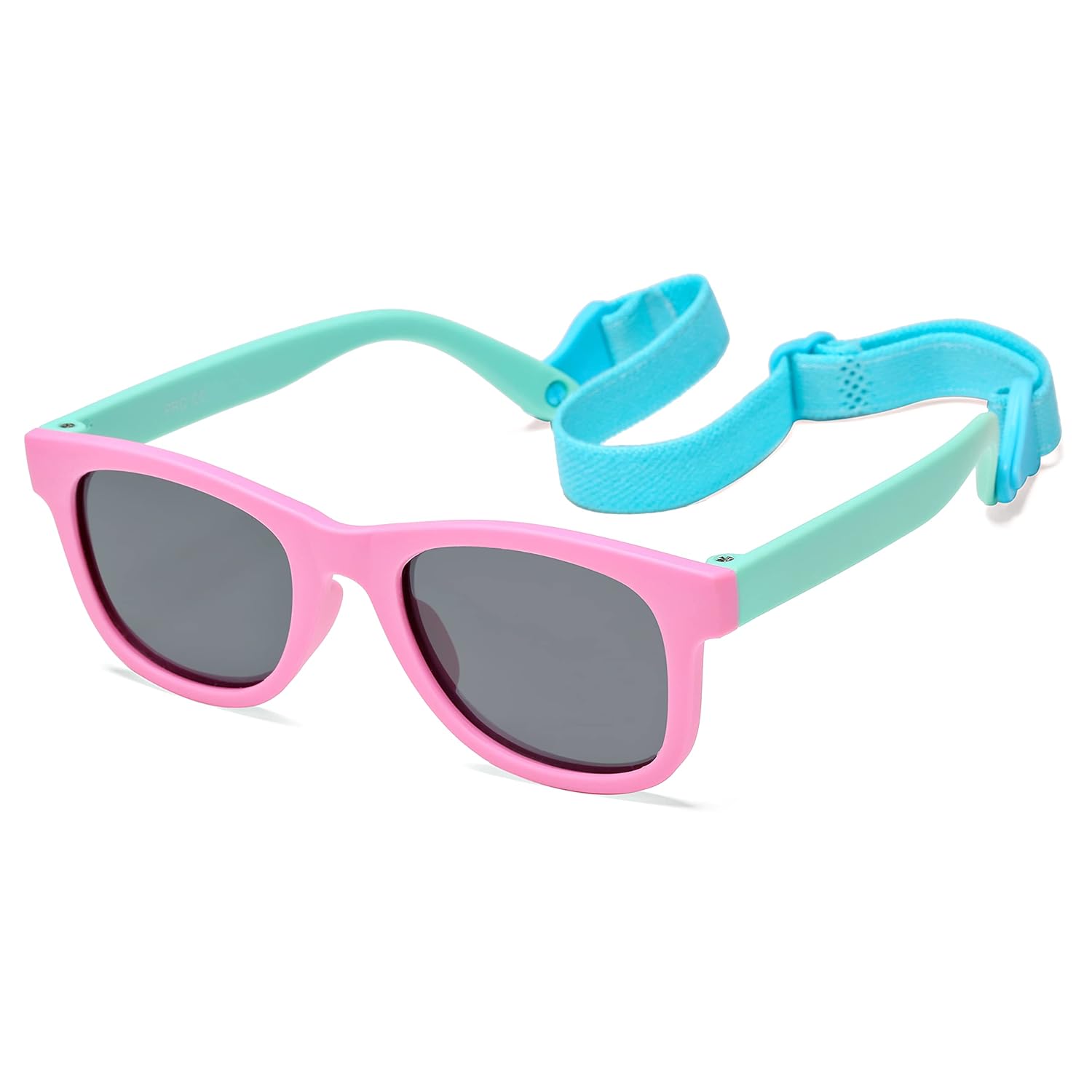 Buy Pro Acme Polarized Baby Infant Toddler Sunglasses with Strap, Safe
