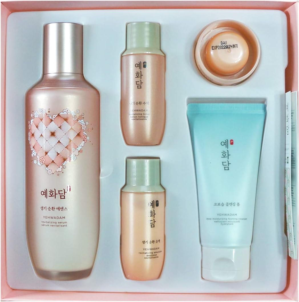 The Face Shop Yehwadam REVITALIZING SERUM 75ml Big Size Special Gift Heart SET Serum 75ml
