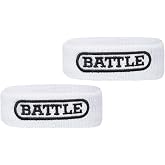 Battle Football Armbands - High-Performance Bands for Football Athletes - Includes 2 Bicep Bands - Ultra-Soft Material to Wick Away Sweat and Keep Hands Dry and Comfortable - Machine Washable
