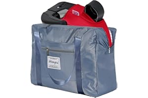 zhtangrui Booster Seat Travel Bag for Airplane - Durable Car Seat Cover & Carrier for Easy Airplane Travel (blue)