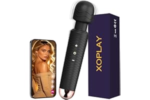 G Spot Vibrator Sex Toys for Women, APP Control Rechargeable Vibrating Dildo Wand Vibrator Sex Toy for Her Pleasure, 25 Power