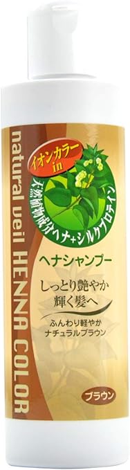 Amazon ヘナ シャンプー1本300ml ブラウン シャンプーのたびに少しずつムラなく髪が染まる 時間をおく必要なし 洗い流すだけ ヘアカラー 白髪 染め 日本製 Ho 井藤漢方製薬株式会社 ビューティー 通販