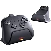 STARTRC GAMES Charging Dock for Nintendo Switch 2 Pro Controller | LED Indicator and Pin-Contact Precision, Portable Fashion Charging Station (Only for Official Switch 2 Pro Controller)
