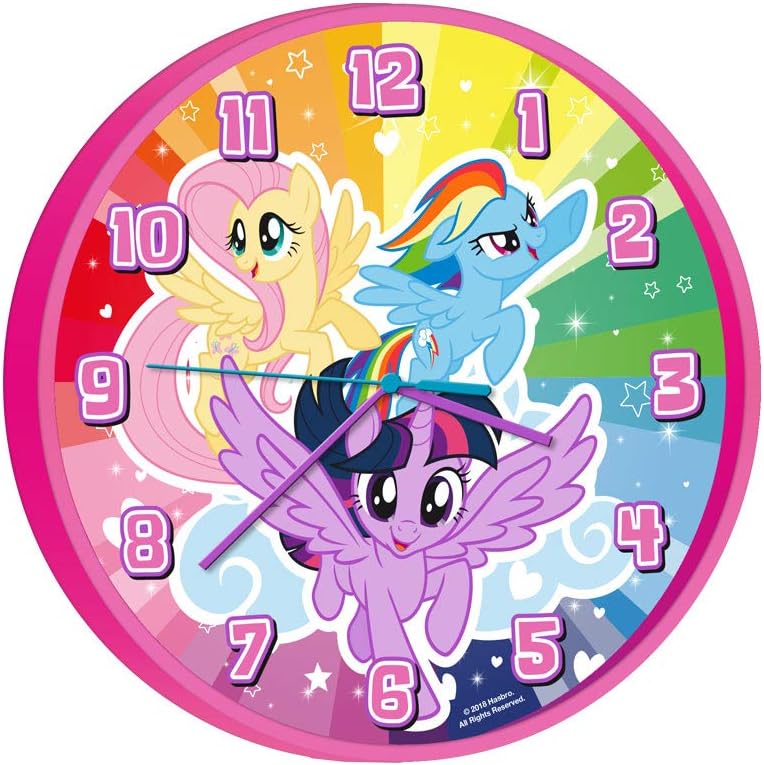Little Pony Reloj De Pared, 25 cm: Amazon.es: Hogar