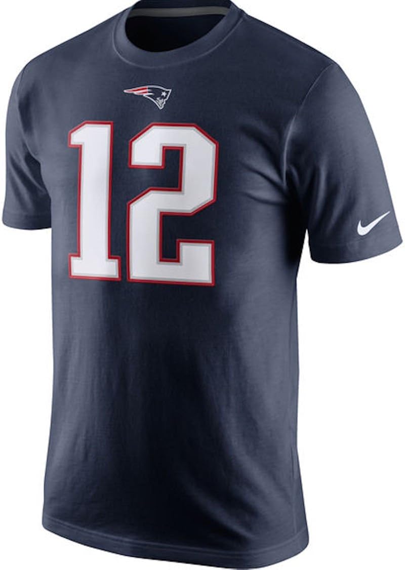 Amazon Com Tom Brady New England Patriots Nike Player Pride Name Number T Shirt Navy Medium Clothing