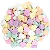 Conversation Hearts, Assorted Pastel Colors, Sweet Fruity Flavors, The Snackery - 1 lb Bag