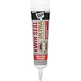 Kwik Seal Ultra Advanced Kitchen and Bath Siliconized Sealant, Gloss Biscuit, 5.5 Oz (7079818916)