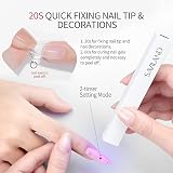 Saviland Mini UV Lamp Rechargeable USB LED Nail Dryer Flash Gel Polish Curing view 4