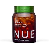 The Nue Co. Skin Hydrator Supplement - Daily Skin Support with Hydrolyzed Collagen, Aloe &amp; Hyaluronic Acid - Gluten Free Supplement for Radiance and Hydration Support | 30 Capsules