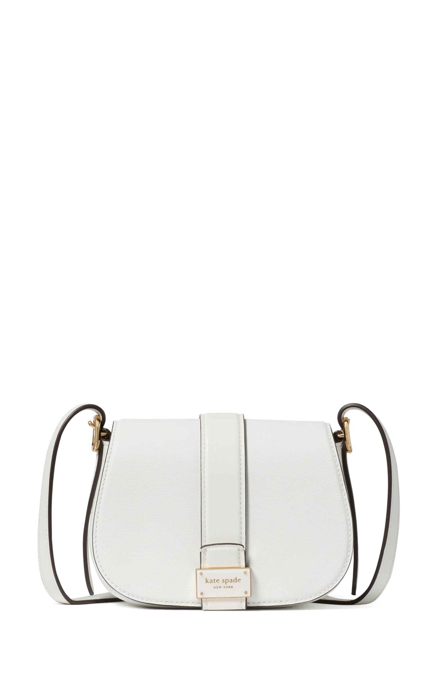 kate spade new york Nouveau Textured Leather Mini Saddle