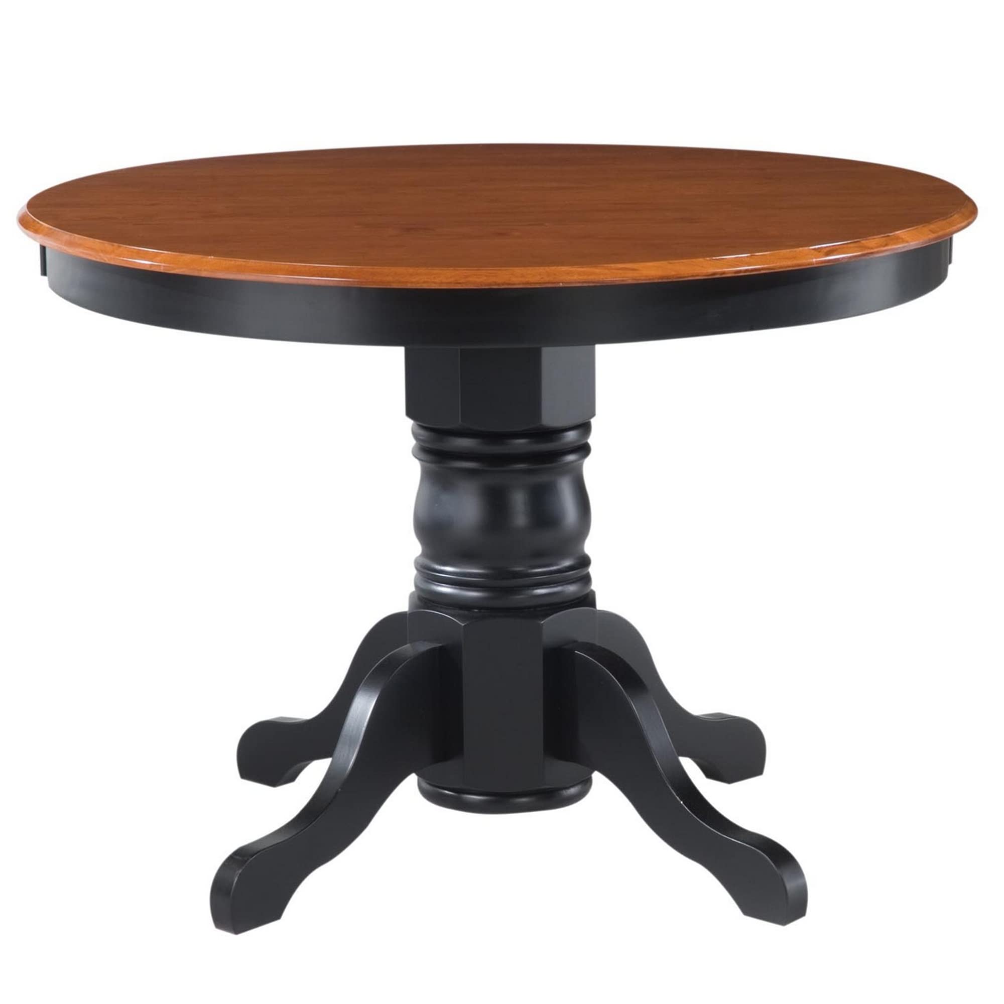 Photo 1 of ***ONLY BOTTOM PART OF TABLE**NO TABLE LEGS OR TABLE TOP**Homestyles Bishop Black Pedestal Table, 42"W