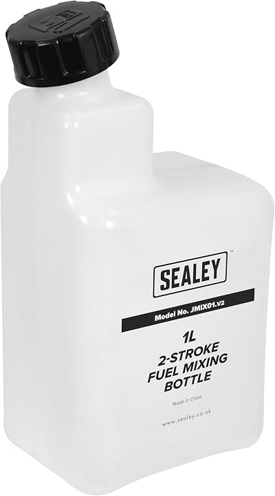 Sealey JMIX01 1L 2 Stroke Petrol Fuel Mixing Bottle 25:1 32:1 40:1 50:1